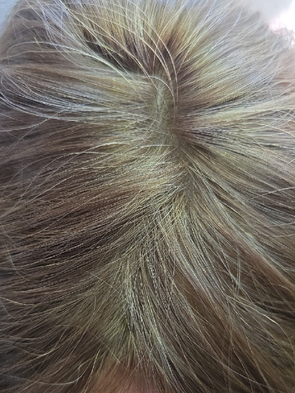 Light Golden Brown Women's Human Hair By The Wig Fairy- 11 Inches